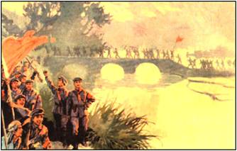 La XXVI Arme du Guomindang rejoint les rangs de l'Arme rouge le 14 fvrier 1931.
