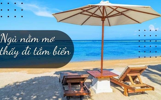 Nằm mơ đi tắm biển một mình