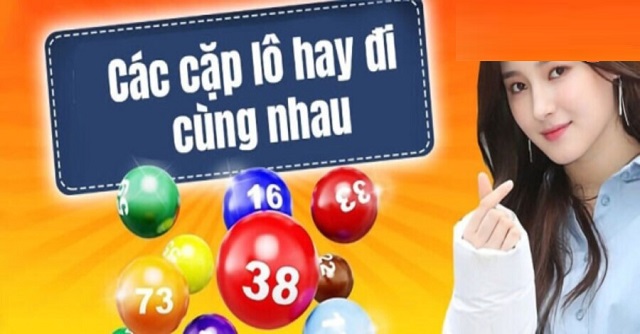 Sử dụng các cặp lô hay về cùng nhau trong tuần theo thứ
