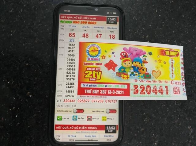 Giải 7 là một trong những giải thưởng nằm trong cơ cấu giải thưởng của xổ số kiến thiết