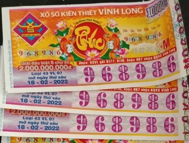 Trúng 4 số cuối giải nhì của xổ số miền trung và miền nam nhận được bao nhiêu tiền?