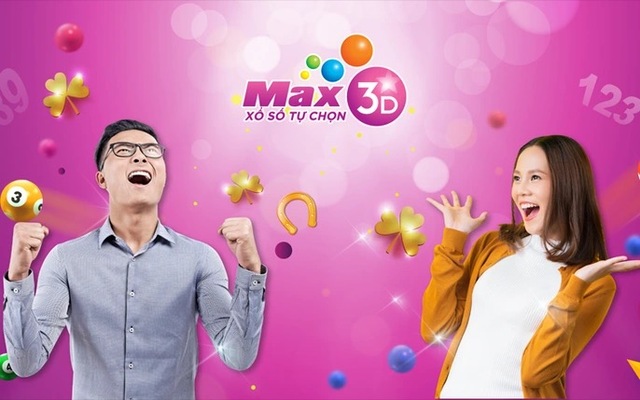 Cơ cấu giải thưởng Max 3D plus với Jackpot lên tới 1 tỷ đồng