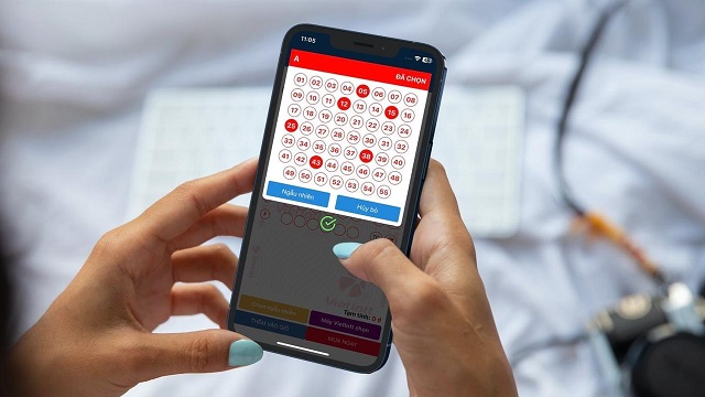 Cách nhận thưởng khi mua vé số online
