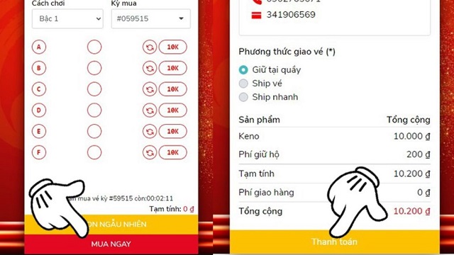 Mua vé số online như thế nào? Mua vé số online như thế nào?