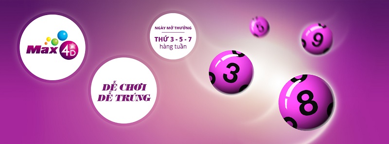 Thời gian mở thưởng của xổ số Max 4D