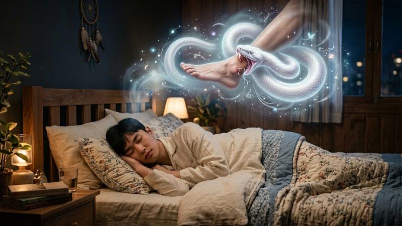 Giải mã mơ thấy con rắn cắn vào chân là điềm tốt hay xấu? Giải mã mơ thấy con rắn cắn vào chân là điềm tốt hay xấu?