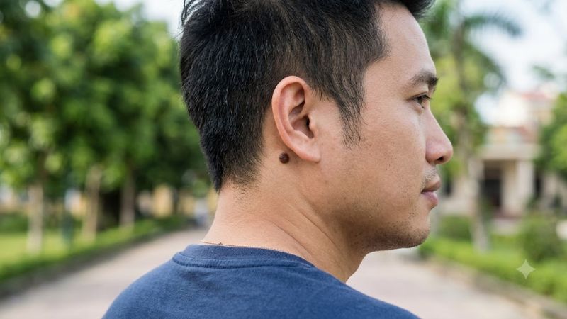 Nốt ruồi nằm ở sau tai ngụ ý bạn là người sống có trách nhiệm Nốt ruồi nằm ở sau tai ngụ ý bạn là người sống có trách nhiệm